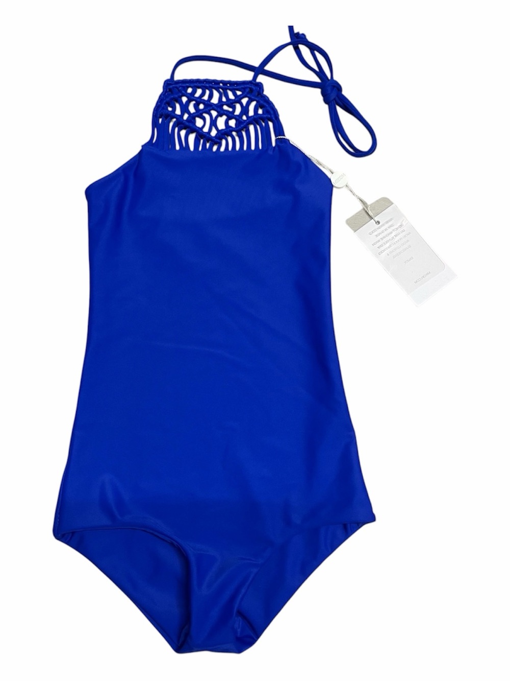 NEW Mikoh Mini Girl’s one piece swimsuit in Blue Size Small